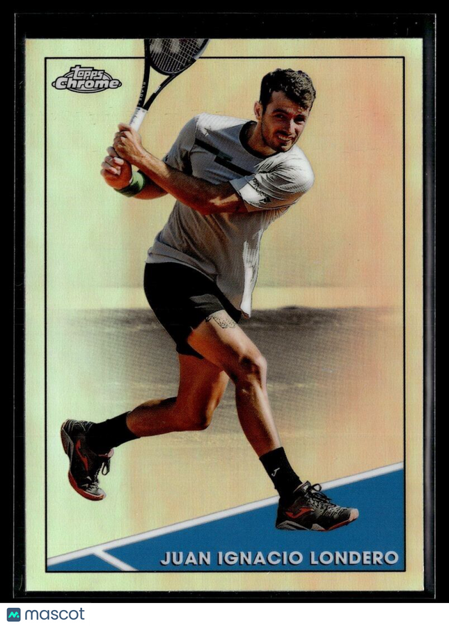 2021 TOPPS CHROME TENNIS REFRACTOR 85 Juan Ignacio Londero