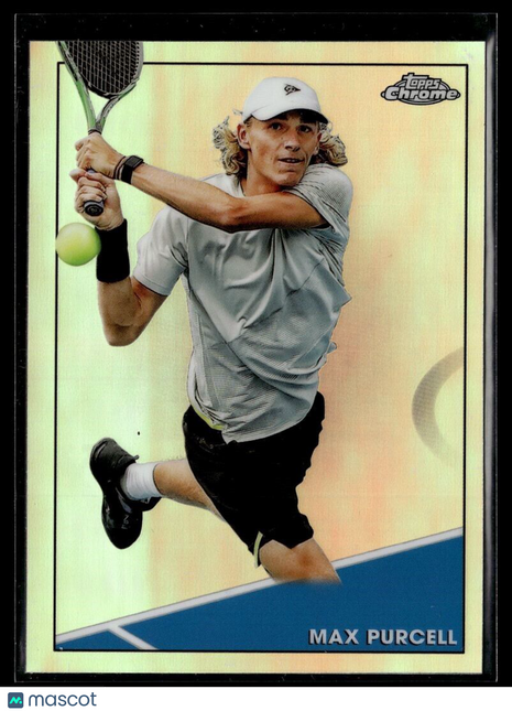 2021 TOPPS CHROME TENNIS REFRACTOR 78 Max Purcell