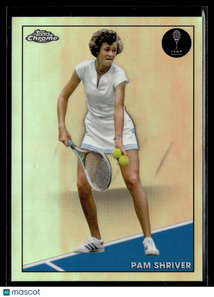 2021 TOPPS CHROME TENNIS REFRACTOR 61 Pam Shriver