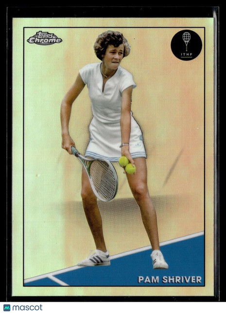 2021 TOPPS CHROME TENNIS REFRACTOR 61 Pam Shriver