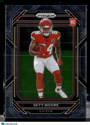 2022 PRIZM ROOKIE SKYY MOORE CHIEFS