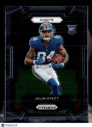2023 PRIZM ROOKIE 378 Jalin Hyatt - New York Giants