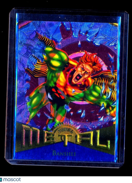 1995 FLEER MARVEL METAL BANSHEE