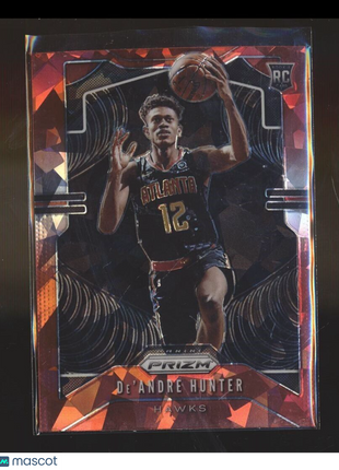 2019-20 PRIZM RED ICE ROOKIE DE'ANDRE HUNTER HAWKS