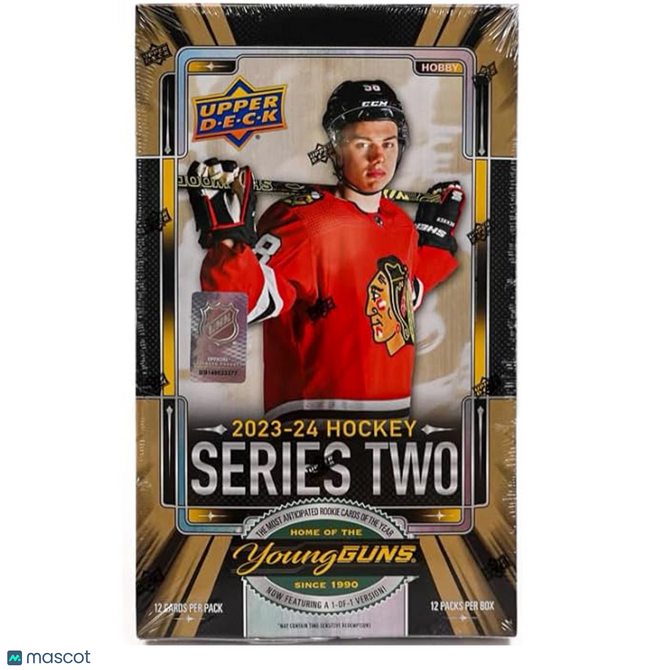NHL 2023-24 Upper Deck Series Two Hockey Hobby Box
