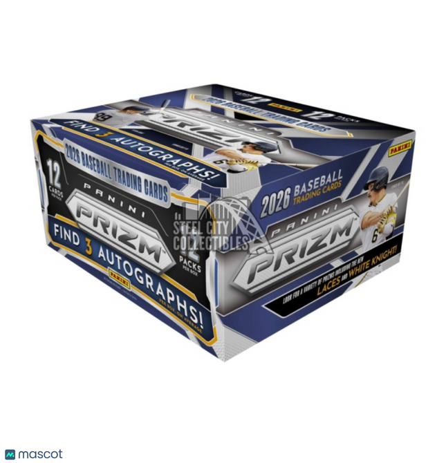 MLB 2026 Panini Prizm Baseball Hobby Box