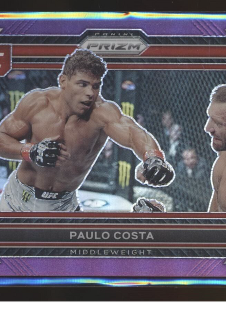 2023 PRIZM UFC PURPLE /149 PAULO COSTA