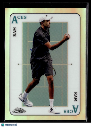 2021 TOPPS CHROME TENNIS REFRACTOR ACES ACE-2 Rajeev Ram