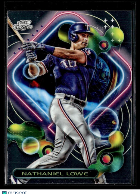 2023 TOPPS COSMIC CHROME 97 Nathaniel Lowe - Texas Rangers