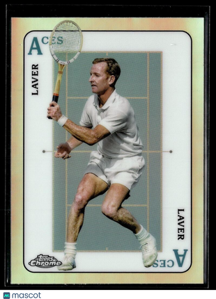 2021 TOPPS CHROME TENNIS REFRACTOR ACES ACE-4 Rod Laver