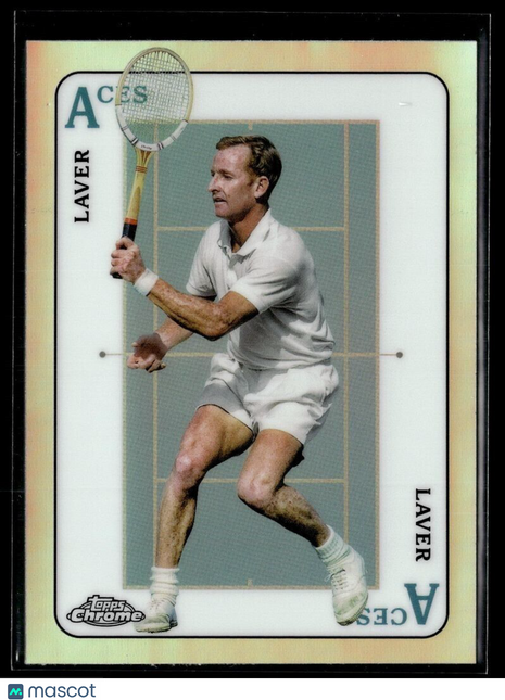 2021 TOPPS CHROME TENNIS REFRACTOR ACES ACE-4 Rod Laver
