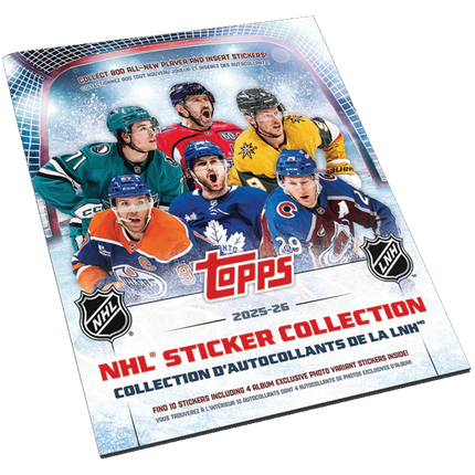 NHL 2025-26 Topps NHL Hockey Sticker Album