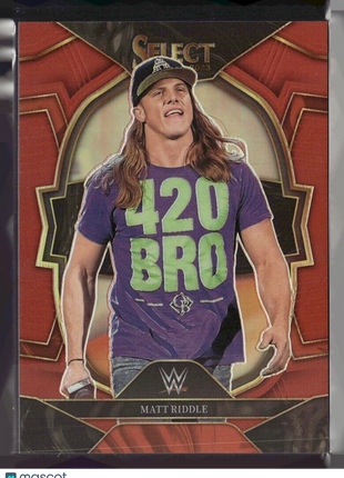 2023 SELECT WWE RED /175 CONCOURSE MATT RIDDLE