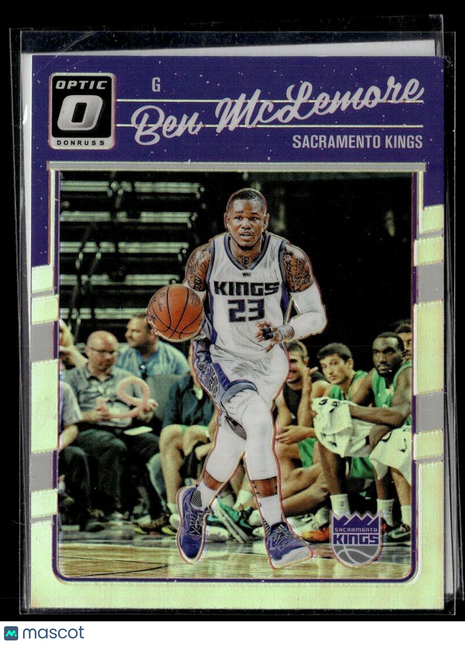 2016-17 OPTIC HOLO SILVER BEN MCLEMORE KINGS