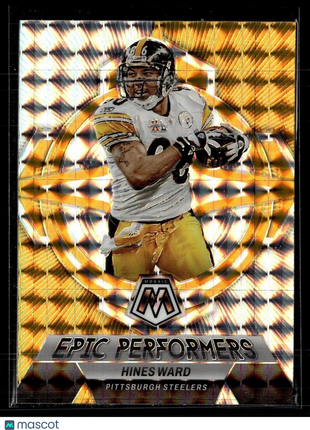 2023 MOSAIC EPIC PERFORMERS MOSAIC HINES WARD STEELERS