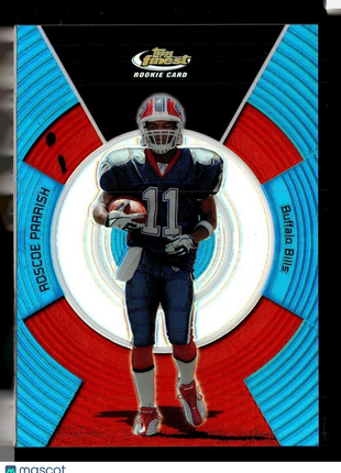 2005 FINEST BLUE ROOKIE /299 ROSCOE PARRISH BILLS