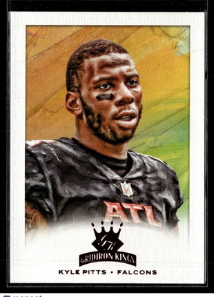 2021 CHRONICLES GRIDIRON KINGS PINK ROOKIE KYLE PITTS FALCONS