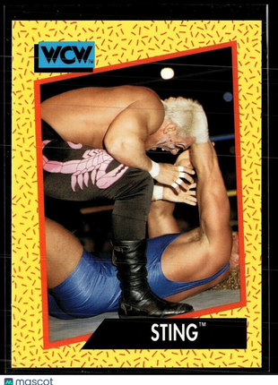 1991 IMPEL WCW #6 STING