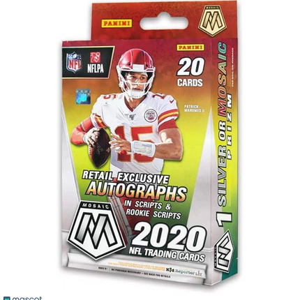 NFL 2020 Panini Mosaic Football 2020 Hanger Box - Reactive Gold