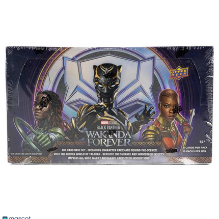 MCU 2024 Upper Deck Marvel Studios Black Panther: Wakanda Forever Hobby Box