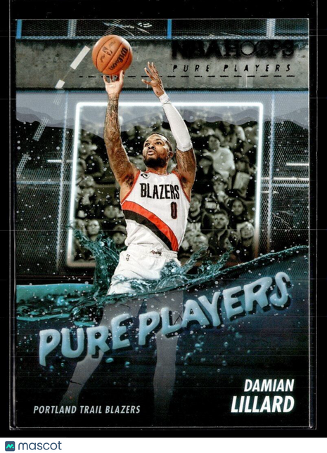 2023-24 NBA HOOPS WINTER PURE PLAYERS DAMIAN LILLARD BLAZERS