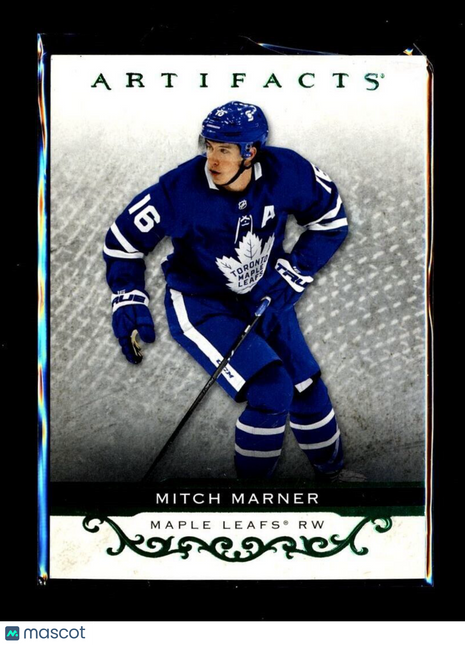 2021-22 UD ARTIFACTS GREEN MITCH MARNER LEAFS