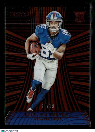 2016 CLEAR VISION BRONZE ROOKIE /79 STERLING SHEPARD GIANTS