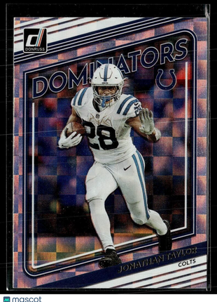 2022 DONRUSS DOMINATORS JONATHAN TAYLOR COLTS