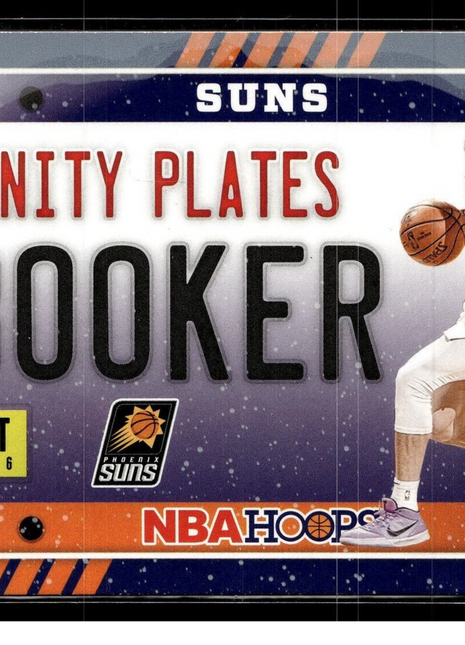 2020-21 NBA HOOPS WINTER VANITY PLATES DEVIN BOOKER SUNS
