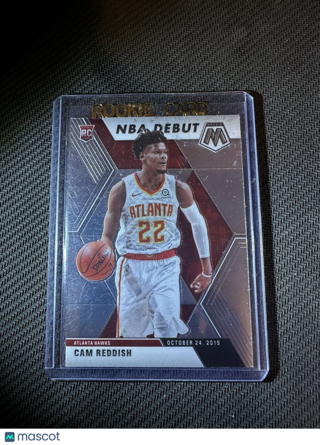 Cam Reddish 2019-20 Mosaic Basketball NBA Debut #271 Rookie Hawks