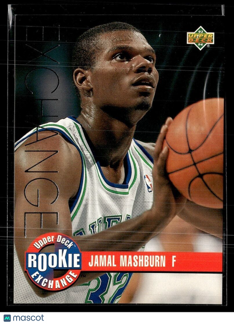 1993-94 UPPER DECK SILVER DRAFT EXCHANCE JAMAL MASHBURN MAVERICKS