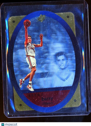 1996-97 SPX GOLD DIE CUT BRENT BARRY CLIPPERS