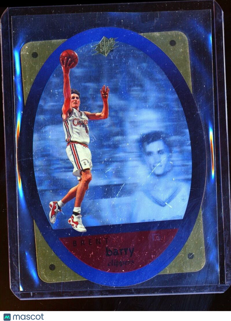1996-97 SPX GOLD DIE CUT BRENT BARRY CLIPPERS