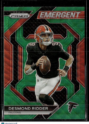 2023 PRIZM GREEN WAVE EMERGENT DESMOND RIDDER FALCONS