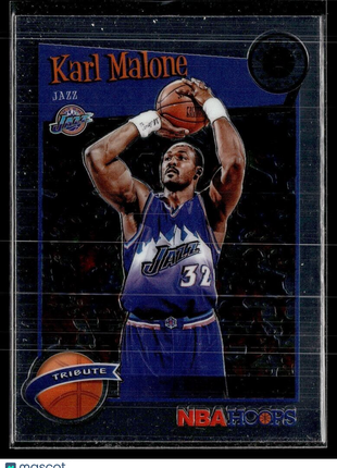 2019-20 NBA HOOPS PREMIUM TRIBUTE KARL MALONE JAZZ