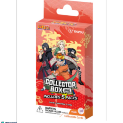 Kayou Naruto Smriti Collectible Cards Earth Scroll Series 2 5 Pack Collector BOX