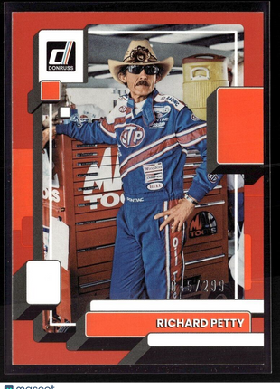 2023 DONRUSS RACING RED /299 RICHARD PETTY