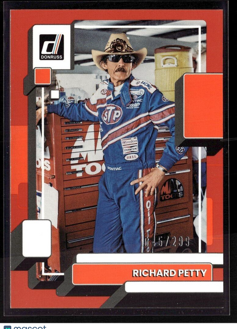 2023 DONRUSS RACING RED /299 RICHARD PETTY