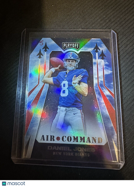 2019 Playoff Air Command Daniel Jones, Card # 2 New York Giants