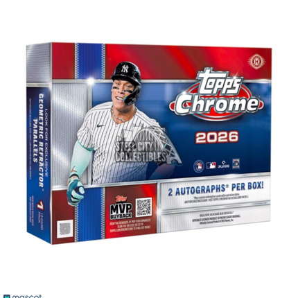 MLB 2026 Topps Chrome Baseball Delight Box