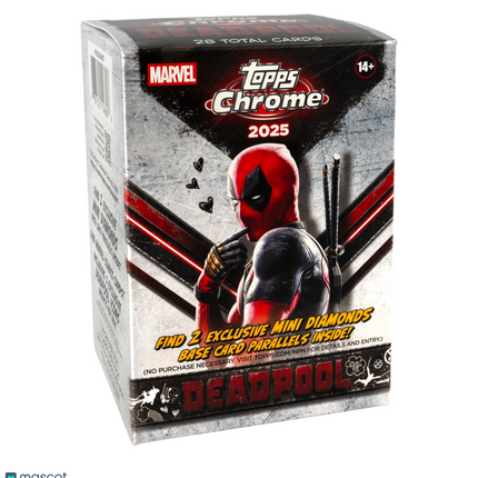 MCU 2025 Topps Chrome Deadpool Value Blaster Box