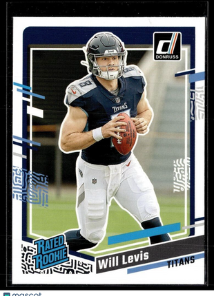 2023 DONRUSS RATED ROOKIE 397 WILL LEVIS TITANS