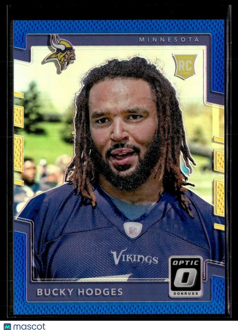 2017 OPTIC BLUE 131/149 ROOKIE BUCKY HODGES VIKINGS