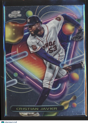 2023 TOPPS SONIC CHROME 39 Cristian Javier - Houston Astros