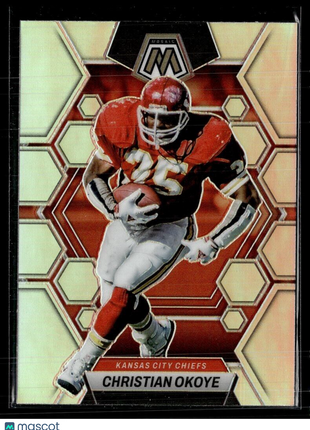 2023 MOSAIC SILVER 115 Christian Okoye - Kansas City Chiefs