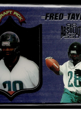 1998 ABSOLUTE DRAFT PICK FRED TAYLOR JAGUARS