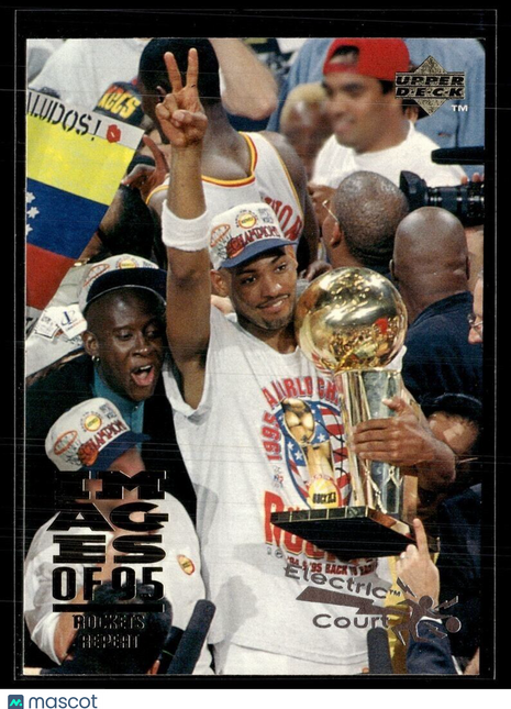 1995-96 UPPER DECK ELECTRIC COURT IMAGES OF 95 ROBERT HORRY ROCKETS