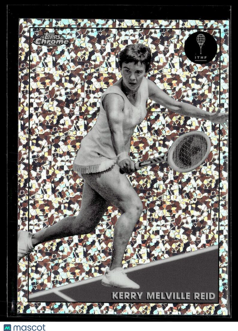2021 TOPPS CHROME TENNIS BLACK WHITE MINI DIAMONDS 58 Kerry Melville Reid