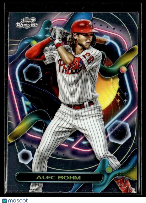 2023 TOPPS COSMIC CHROME 142 Alec Bohm - Philadelphia Phillies