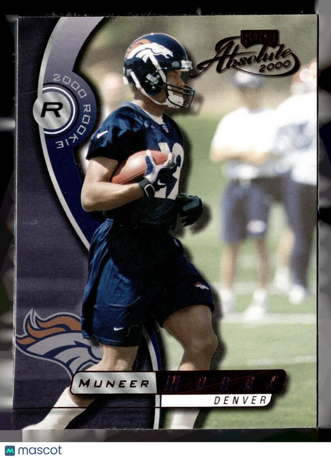 2000 ABSOLUTE ROOKIE /3000 MUNEER MOORE BRONCOS